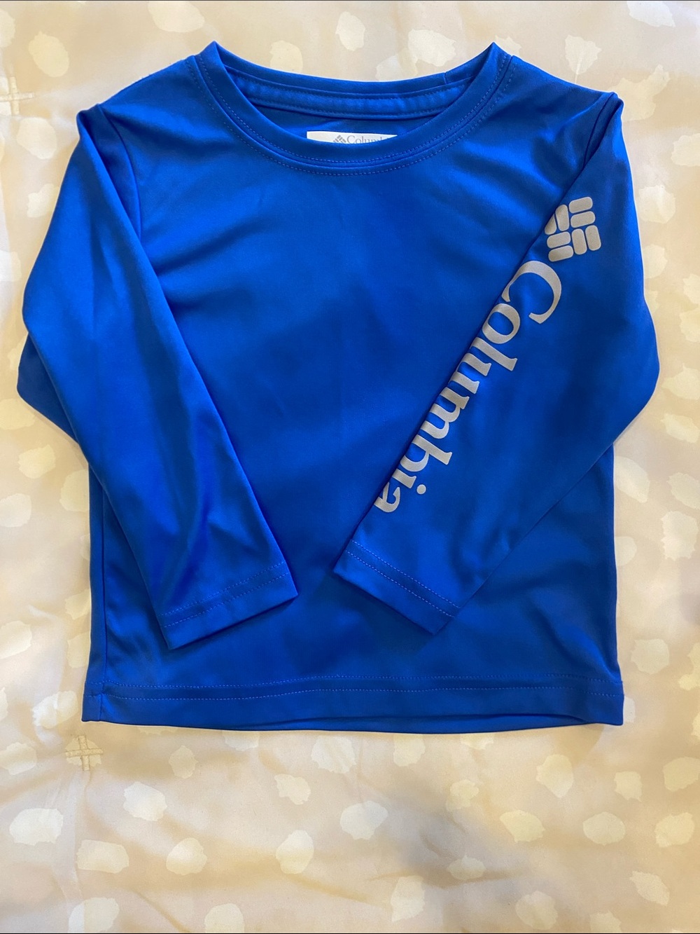 Columbia Boys' Royal Blue Long Sleeve Tee